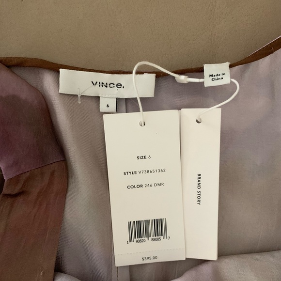 VINCE Women's Square Neck Evening Dress - Picture 15 of 17